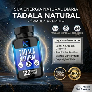 Suplemento Natural 120cp 500mg Masculina Performance & Bem-Estar em Oferta na Shopee