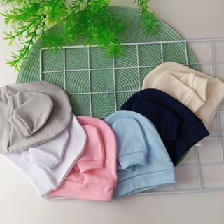 Kit 2 Touca e 2 Luvinha Bebê Recém Nascido RN (4 pç) Enxoval Maternidade Malha Canelada Confortável em Oferta na Shopee