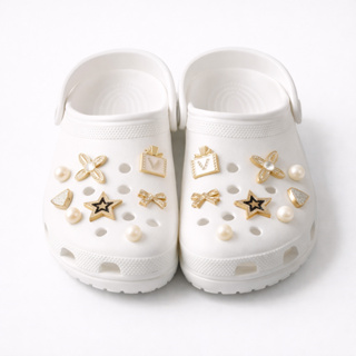 Chinelo Babuche Feminino Luxo com Estrelas e Pérolas – Tendência Fashion 2026 em Oferta na Shopee