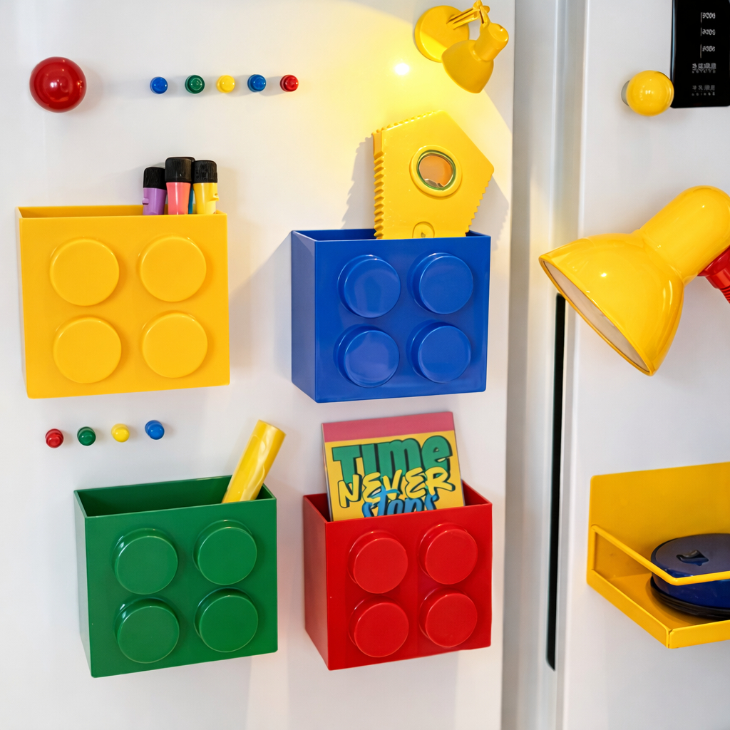Organizador Magnetico Ima De Geladeira Cozinha Geladeira Máquina de Lavar Temperos