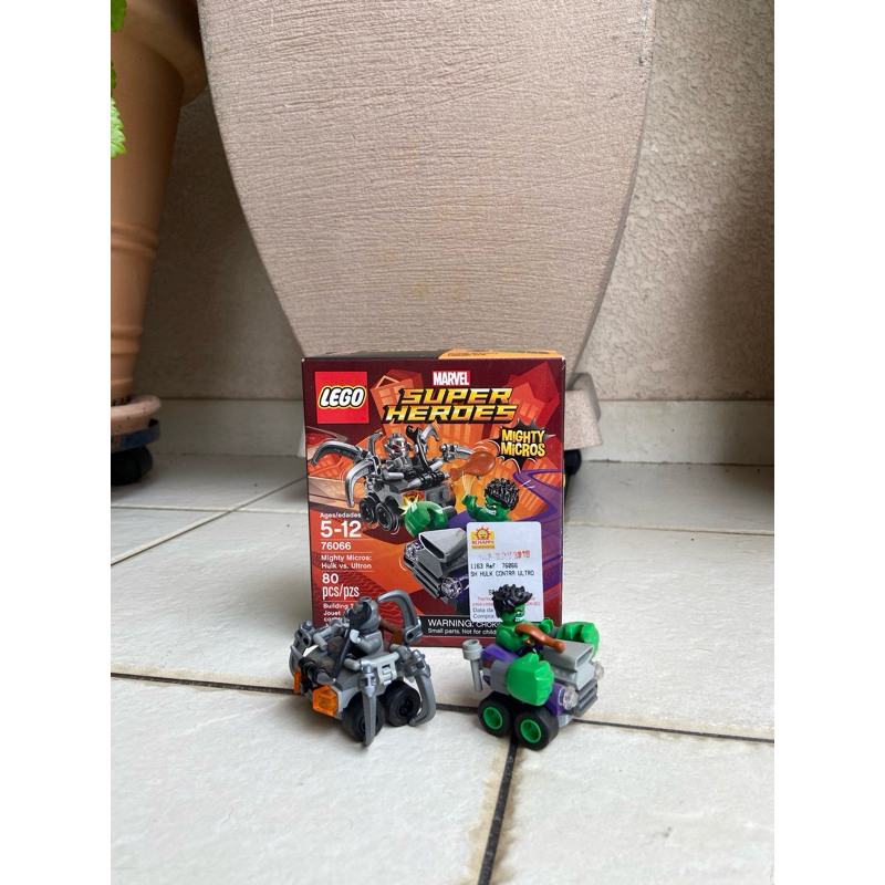 LEGO - Super Heroes - Marvel - Mighty Micros 76066 - Hulk e Ultron