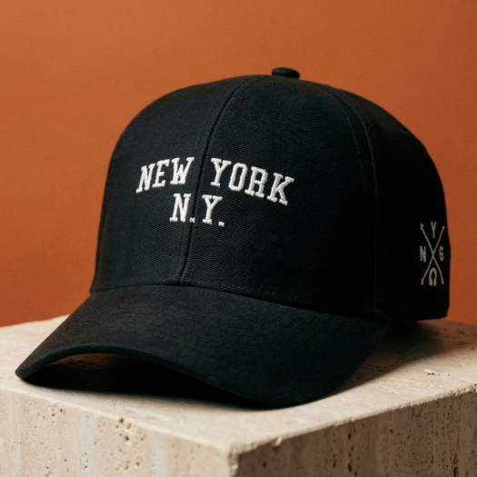 Boné Streetwear Life Style New York City N.Y Aba Curvada Ajuste Fitão Unissex Premium em Oferta na Shopee