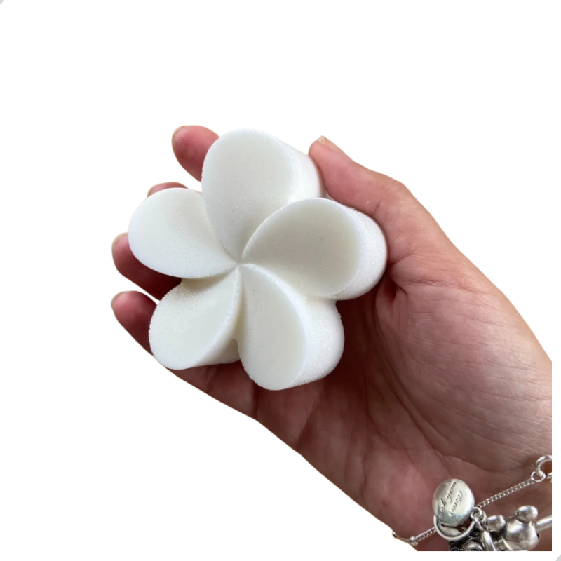 Molde Silicone Flor Vela Sabonete Biscuit Resina Decoração M160