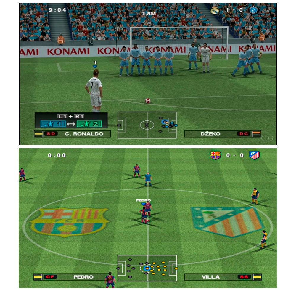 ⚽ PES 2014 PS2 DVD Pro Evolution Soccer 2014 Jogo de Futebol Pes 2010 Pes 2011 Magic Pes 2013PlayStation 2 Desbloqueado — imagem 2 de 2
