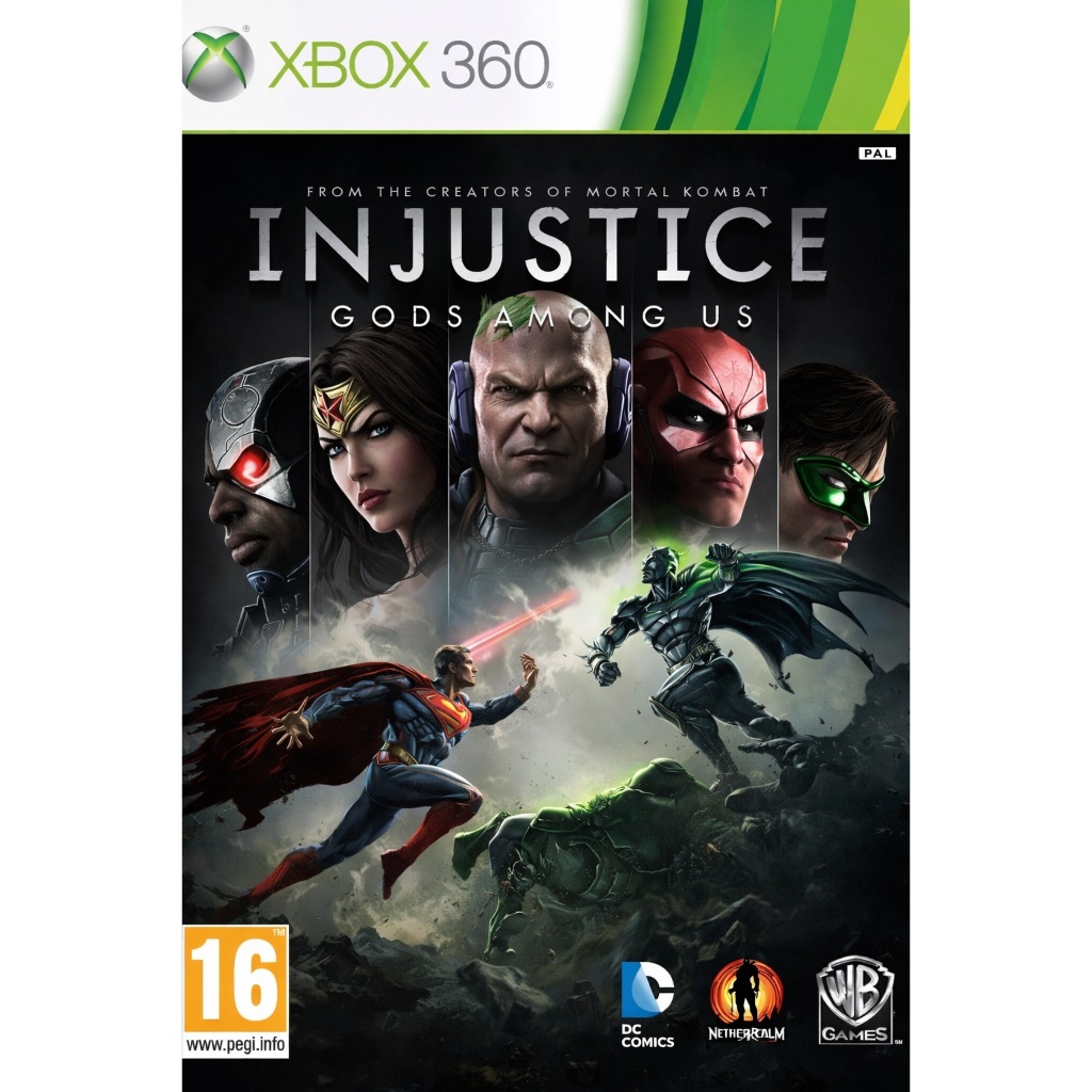 injustice gods among us - xbox 360 disco fisico em Oferta na Shopee