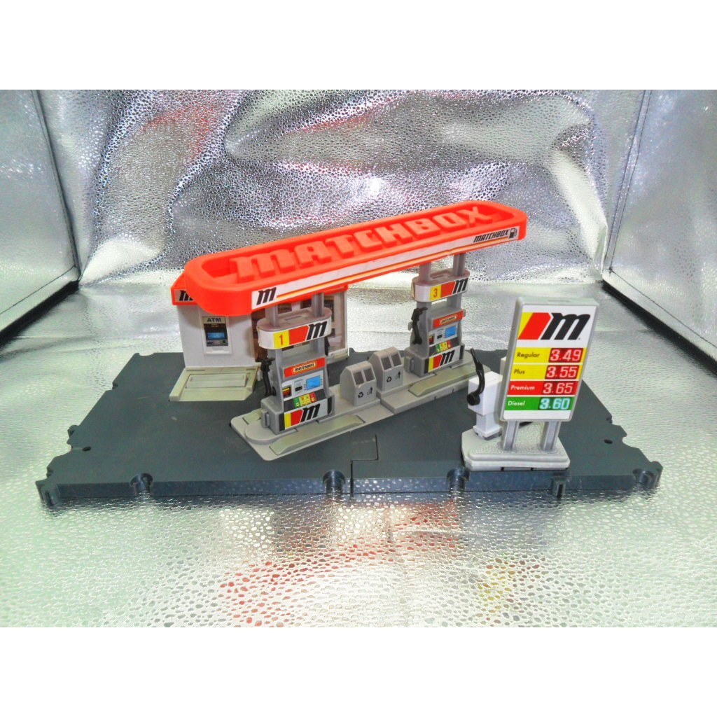 BRINQUEDO POSTO DE GASOLINA COMBUSTIVEL - Matchbox ACTION DRIVERS - MODELO GVY84 - OTIMO ESTADO DE CONSERVAÇÃO