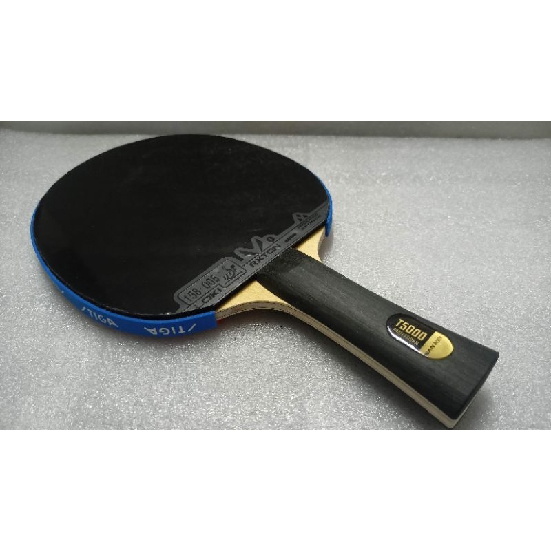 Montagem de raquete Sanwei T5000 + RXTON5 e Reactor Tornado