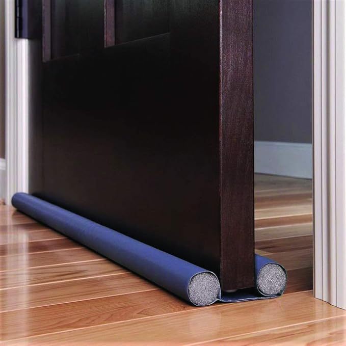 Barreira para Porta Veda Porta 90cm Ajustável Anti Insetos Poeira Vento Protetor de Porta Cinza