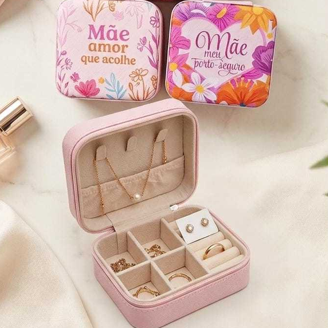 Porta Joia Personalizado Dia das Mães Presente Criativo Novidade