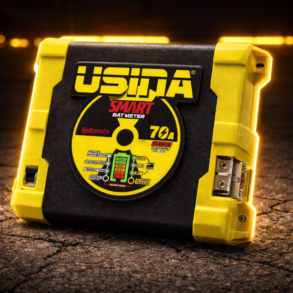 Fonte Carregador Usina 70a Smart Bat Meter Bivolt