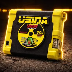 Fonte Carregador Usina 70a Smart Bat Meter Bivolt
