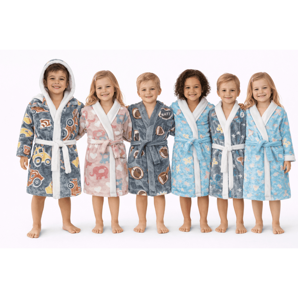 Roupão Infantil Microfibra Brilha No Escuro Inverno Super Macio Quentinho Feminino Masculino