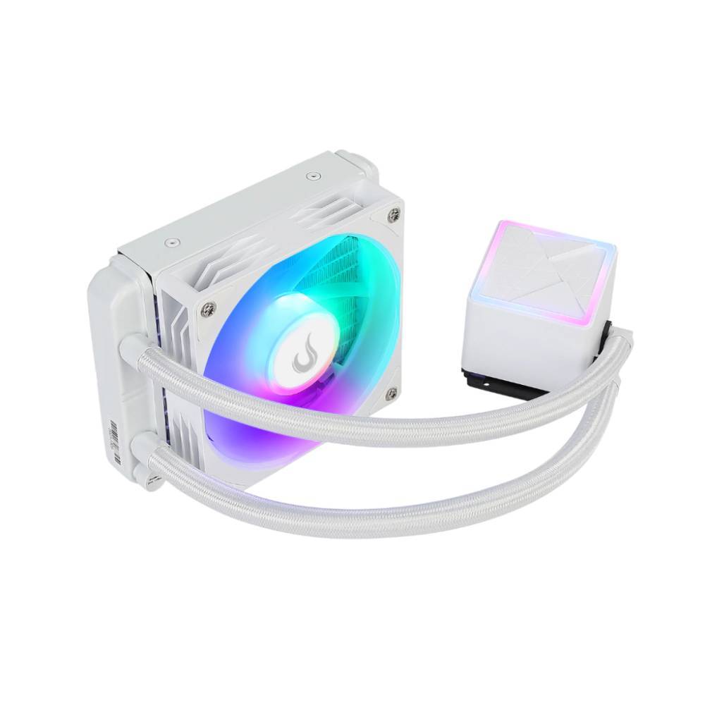 Water Cooler Rise Mode Frost 120mm RGB Rainbow Branco - RM-WCZ-01-RBW