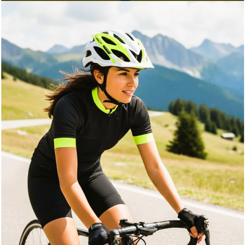 Capacete De Ciclismo Mtb Absolute Wild Tamanho G Branco/amar Amarelo Banco G