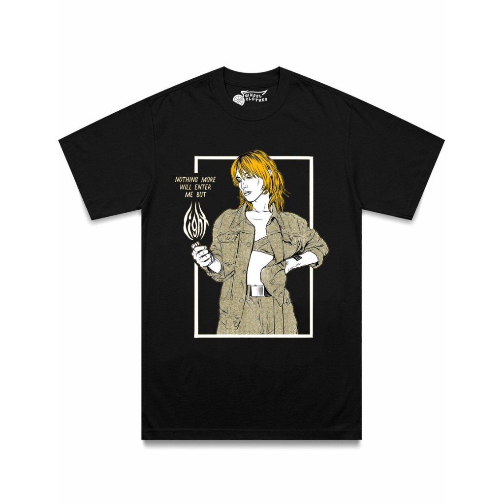 Camiseta Artista Pop Rock Hayley Williams Paramore Nothing More Will Enter Me But Light