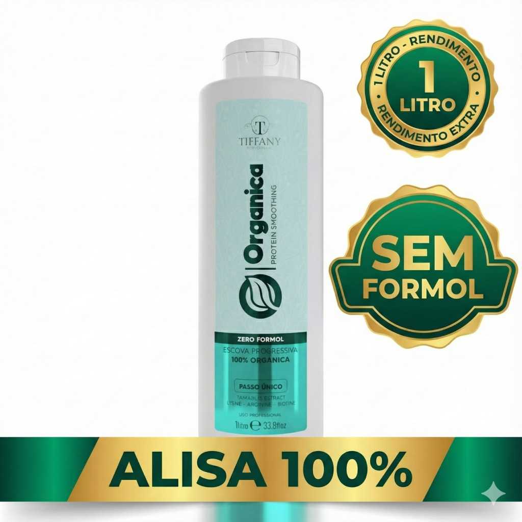 PROGRESSIVA - SELAGEM ORGANICA-1LT- SEM FORMOL ALISA ATE CABELO AFRO RESULTADO DE SALAO