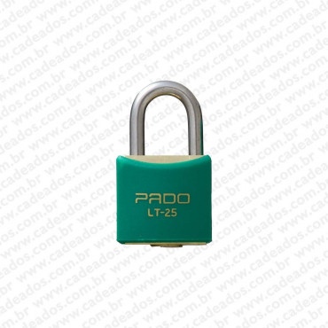 cadeado latão pado 25 mm verde promoção