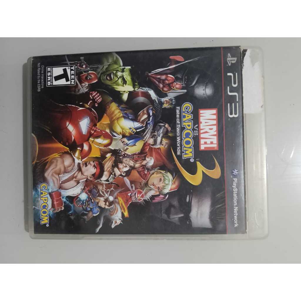 Jogo Marvel vs. Capcom 3: Fate of Two Worlds para o console PlayStation 3