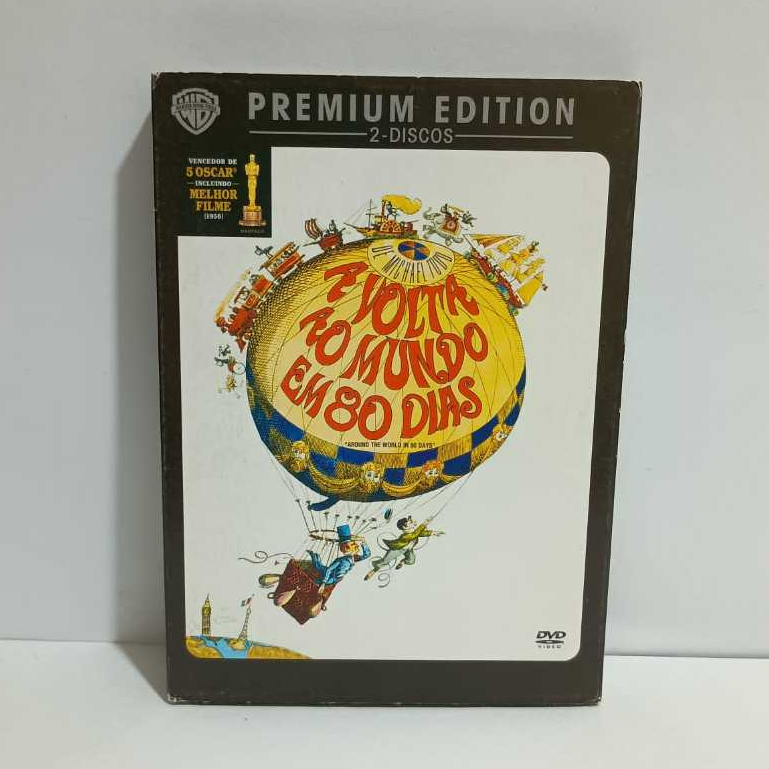 DVD A Volta Ao Mundo Em 80 Dias (2 Discos) Original Usado