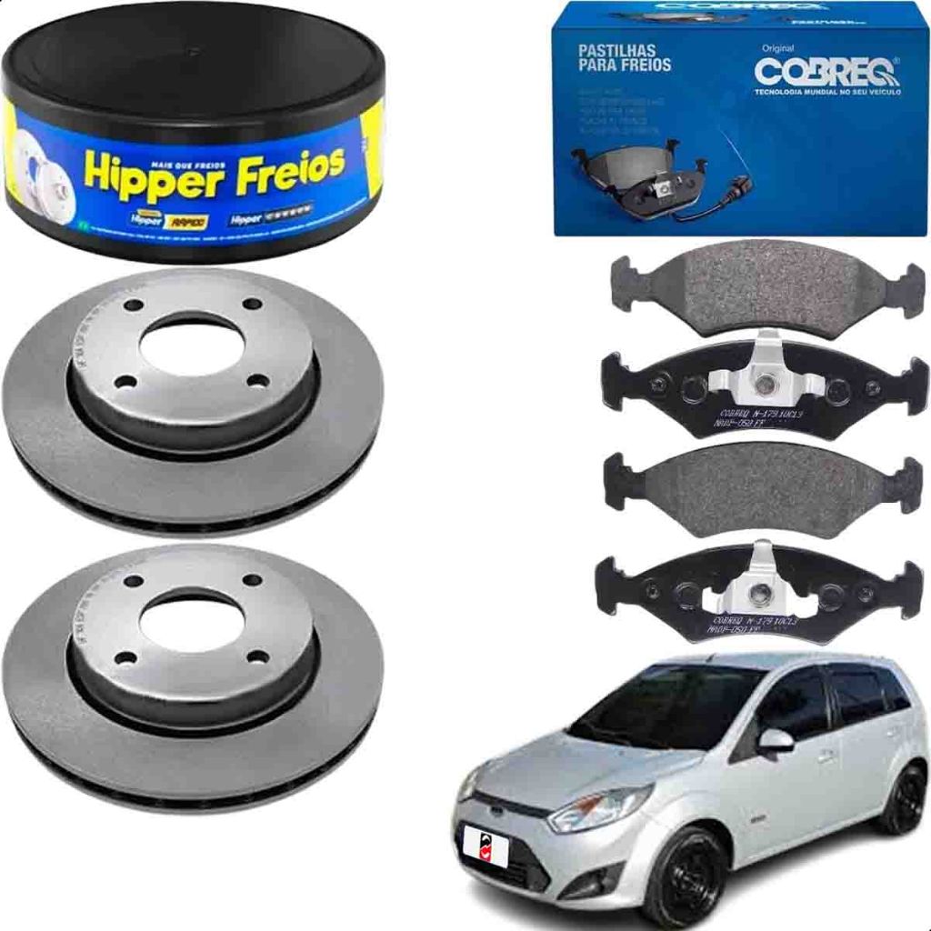 2 Discos + Pastilhas Fiesta Class 1.6 2011 2010 2009 Sem Abs