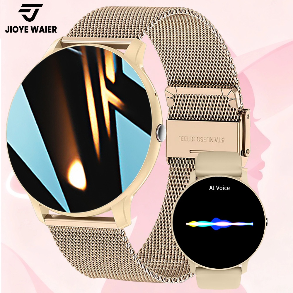 JIOYE Smartwatch Relogio Chamada IP67 À prova d'água Esporte HD Tela Redondo Relógio Inteligente