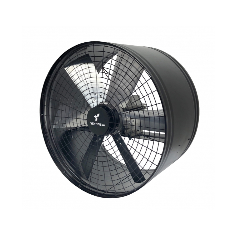 💨 Exaustor Industrial Axial Ventisilva 50cm E50 M4 Monofásico Alta Vazão Para Indústria Galpão Bivolt