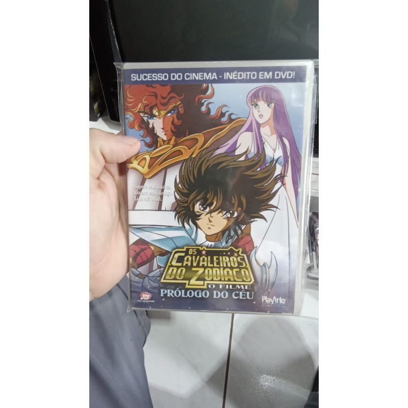 DVDS CAVALEIROS DO ZODIACO até Poseidon+ FILME PROLOGO DO CÉU