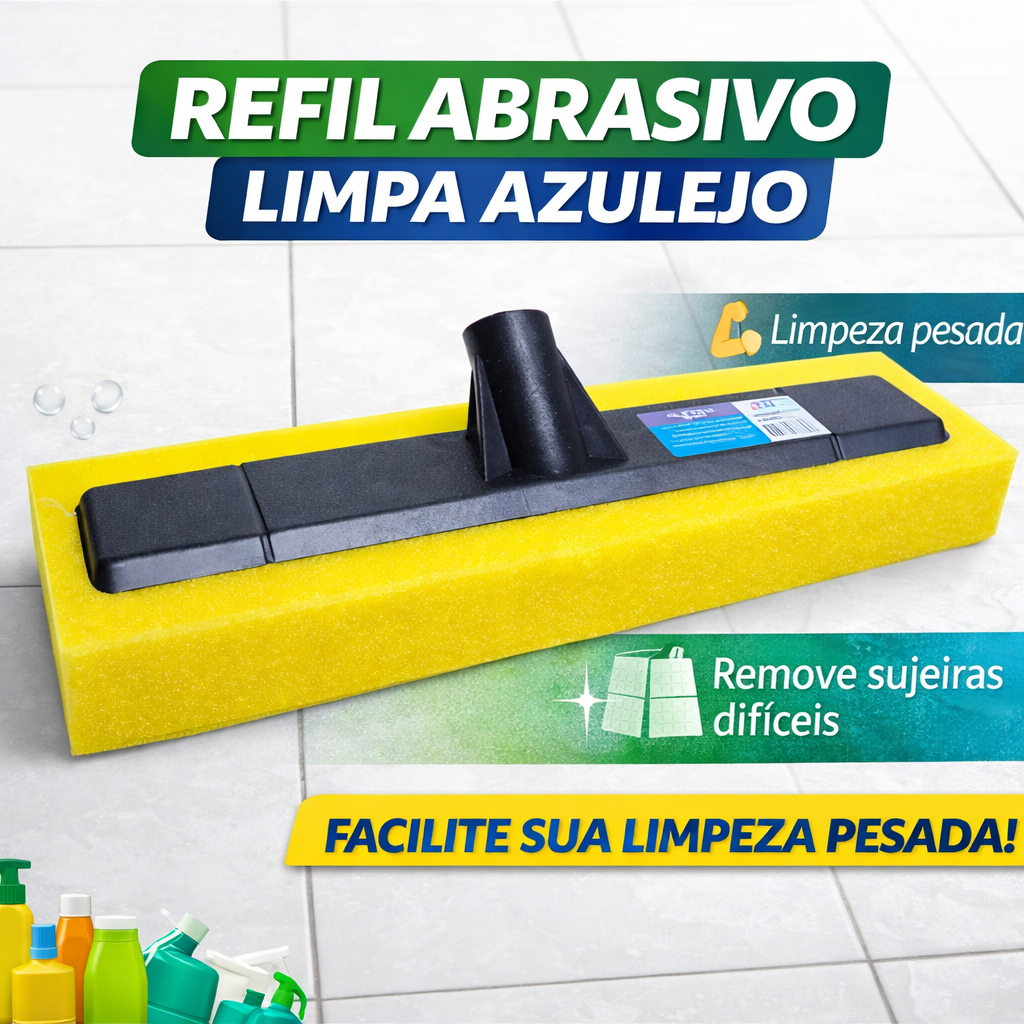 Refil Mop Starlux Aplicador de Cera – Refil para Passar Cera em Piso Limpeza Prática