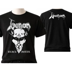 Camiseta Venon Black Metal – Camisa Banda Rock Metal Estampa Alta Qualidade 100% Algodão