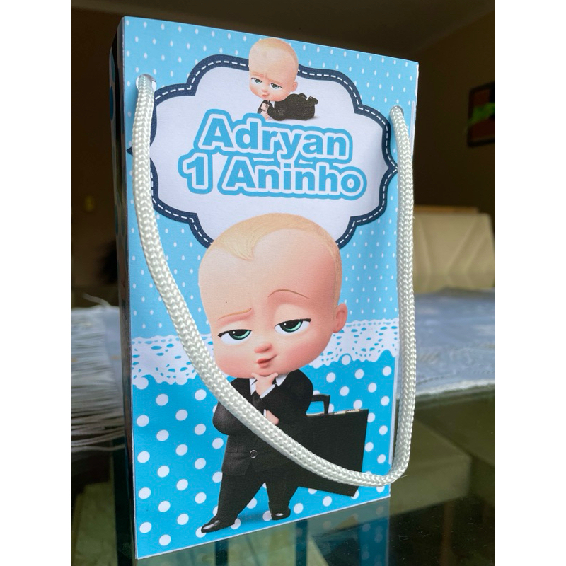 Sacolinha Surpresa Personalizada Lembrancinha Poderoso Chefinho PEGUE E MONTE