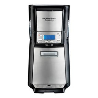 Cafeteira Elétrica Americana Brewstation Elite Hamilton Beach preta/inox 35 xicaras Preparo Personalizável Relógio 950W em Oferta na Shopee