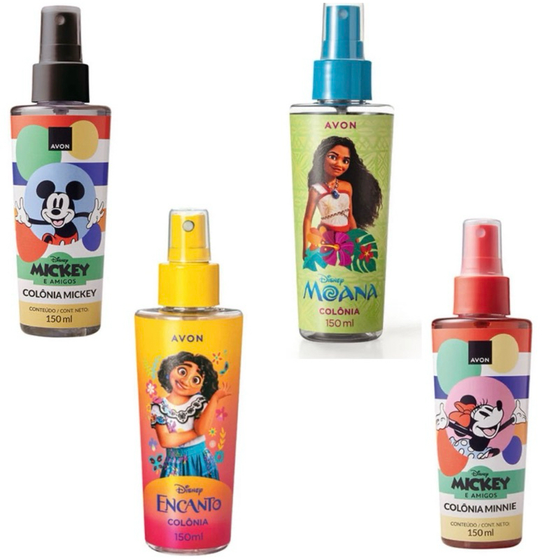 Colônia infantil personagens feminina 150ml Avon em Oferta na Shopee