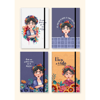 Planner Semanal Frida Kahlo - Erudittas Agenda Permanente Não Datada em Oferta na Shopee
