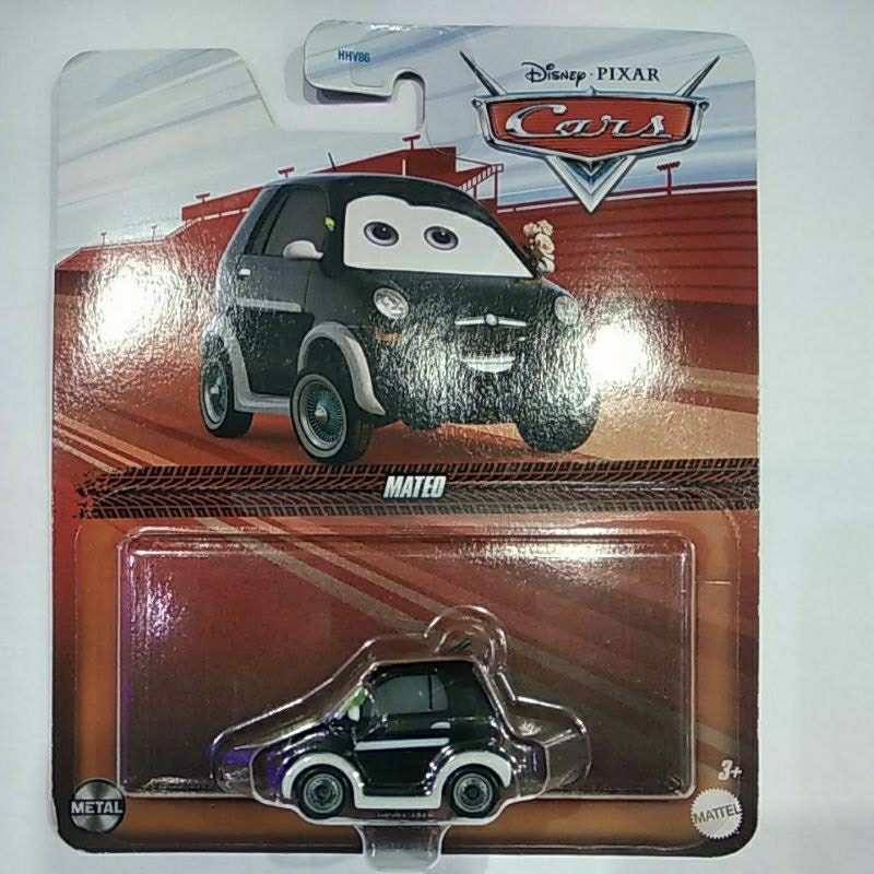 Miniatura Disney Cars Mateo 1:55 Mattel