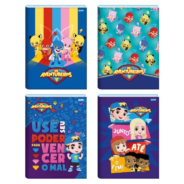 Caderno 1/4 Pequeno 14x20cm 80 Folhas Capa Dura Brochura Luccas Neto Jandaia