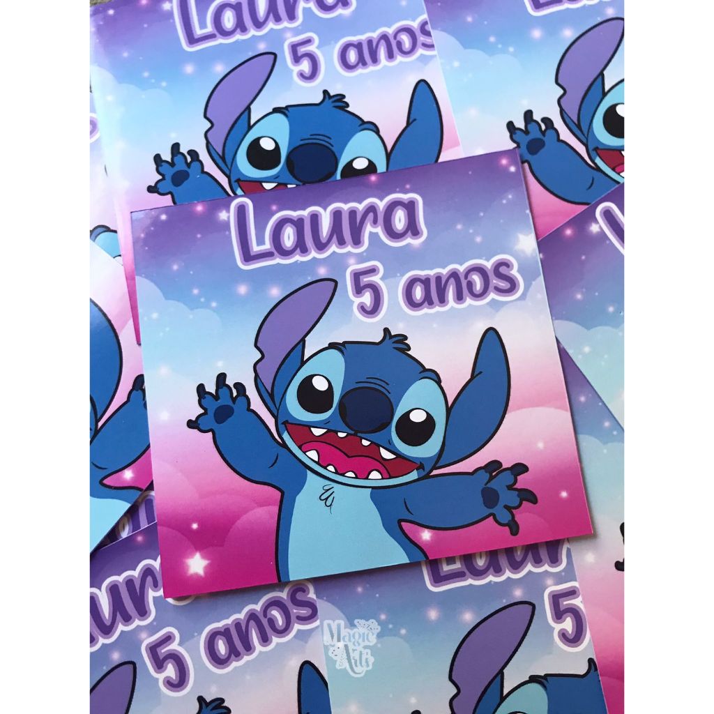 Adesivo Personalizado 10x10cm | Adesivo para lembrancinhas  Todos os temas | Festa infantil | Aniversário | Envio Rápido