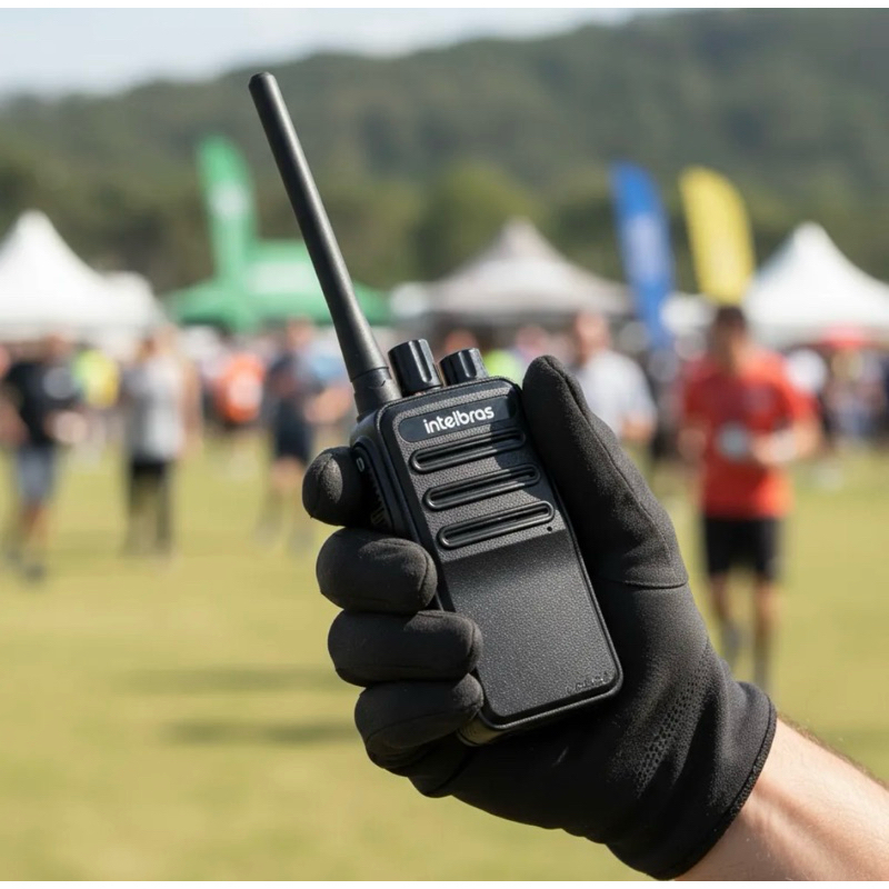Rádio Comunicador Walk Talk Intelbras RC 3002 G2 Longo Alcance 20 Km