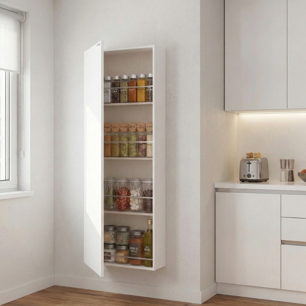 Armário Organizador Utilitário 1 Porta Branco Carraro