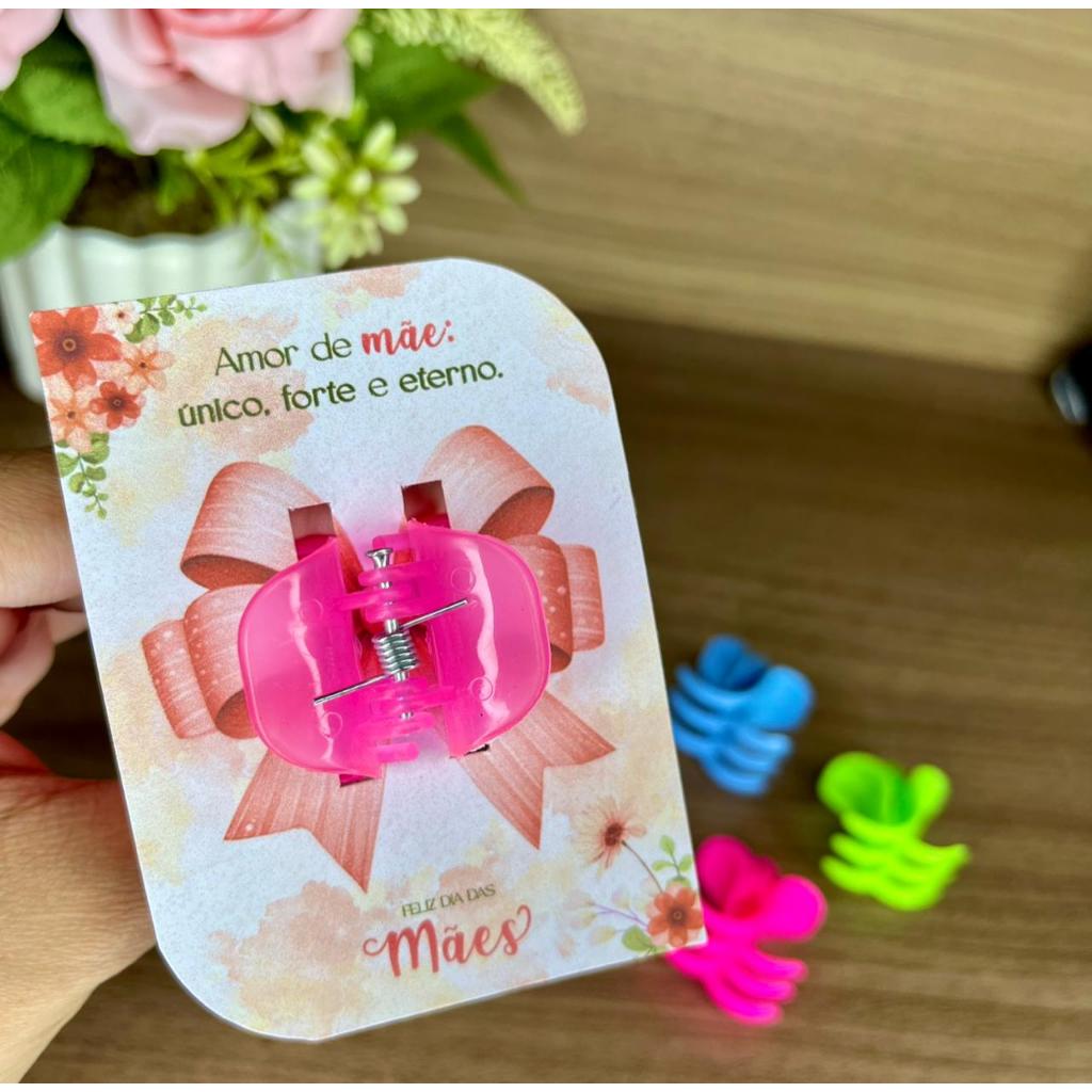 Kit 30 Lembrancinhas Presilha Mimo Cliente + Tags - Brinde Festa Dia das Mães Dia das Mulheres Pronta Entrega Cestas em Oferta na Shopee