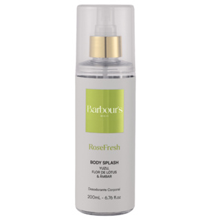 Body Splash Rose Fresh Desodorante Colonia Barbours 200ml em Oferta na Shopee