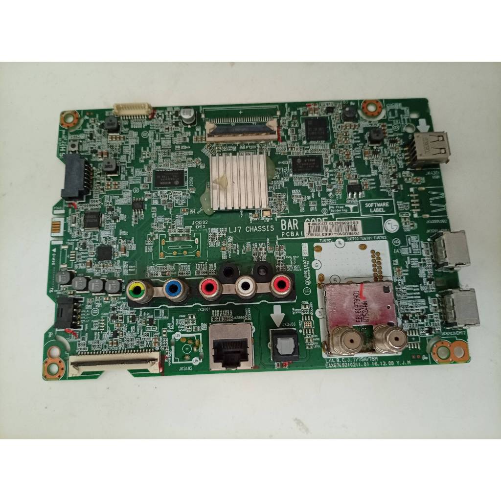 Placa Principal Tv LG 43lj5500 49lj5500 43lj5550 49lj5550