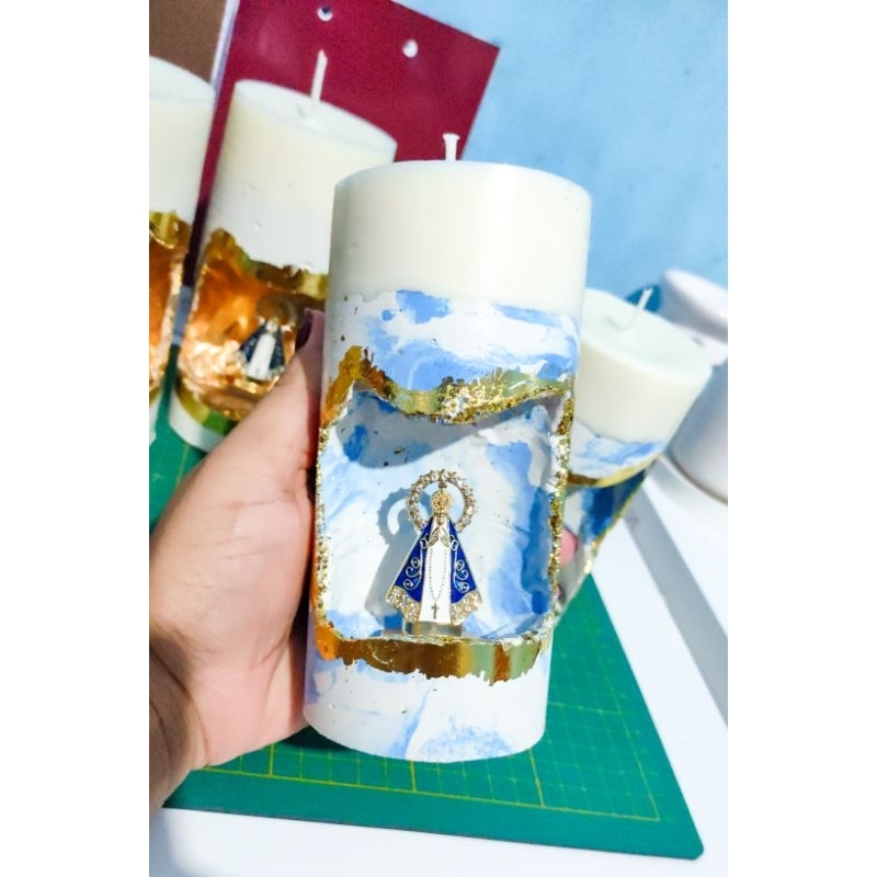 vela oratório vela gruta vela nossa senhora vela religiosa