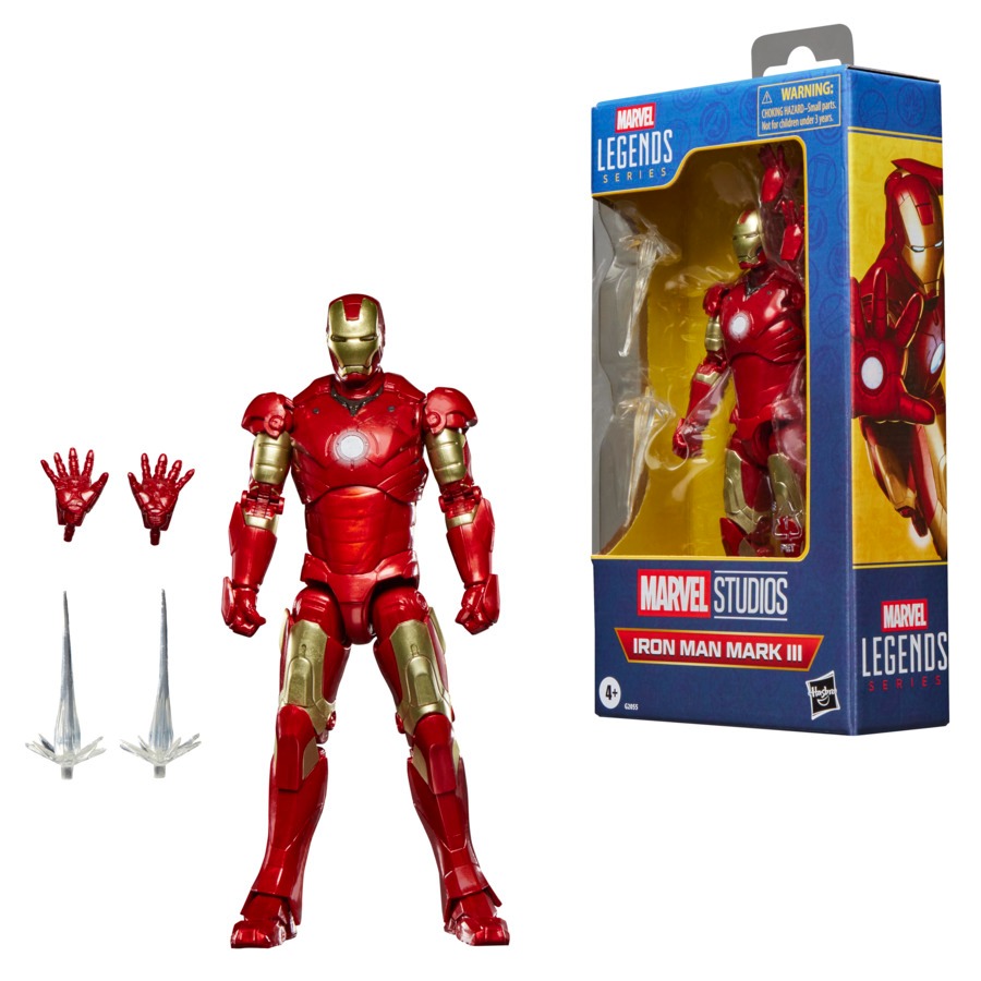 Figura de Ação Avengers Series Legends Homem de Ferro Solid List 2 Hasbro G2055