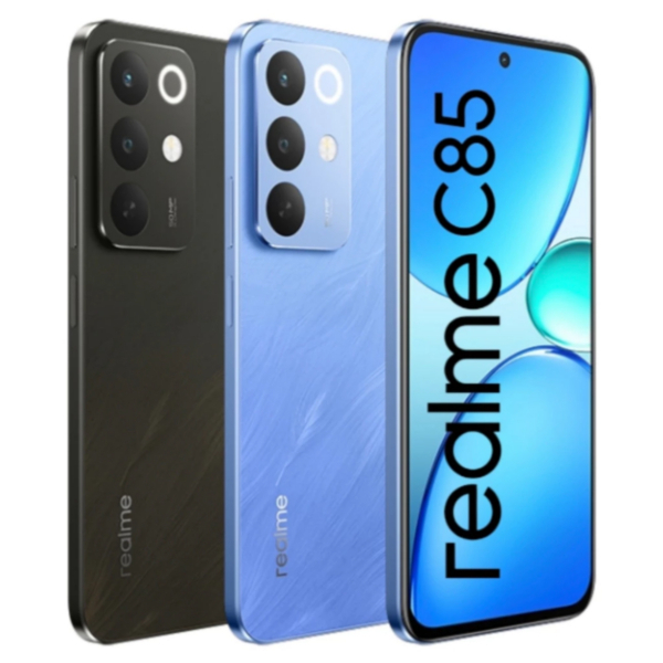 Smartphone Realme C85 4G 6GB 8GB 128GB 256GB NFC 7000mah 144Hz RMX5566 Azul Preto