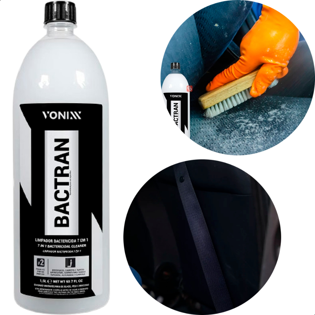 Bactran 1,5l Vonixx Limpador Bactericida 7 Em 1 Profissional