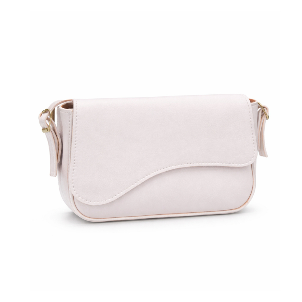 Bolsa Transversal Feminina Pequena Couro Ecológico Alça Ajustável Casual Elegante Compacta Moda