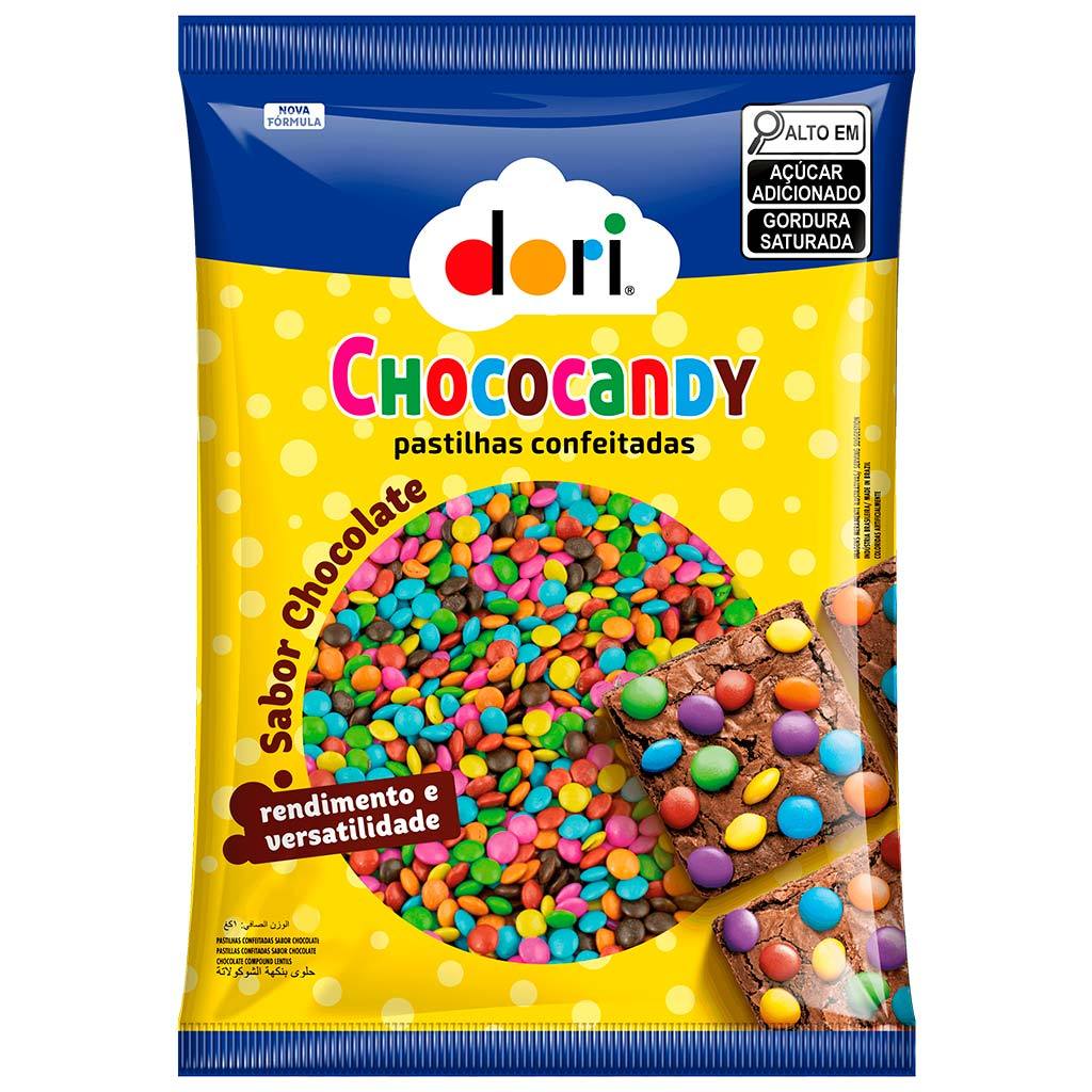 Chocolate Chococandy Confeito Colorido 450g - Dori em Oferta na Shopee