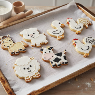 Kit 6 Moldes Cortadores de Biscoito Animais Fofos para Confeitaria e Massinha em Oferta na Shopee