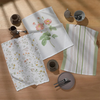 Kit 3 Panos De Copa Prato Felpudo 100% algodão Dohler 45cm x 65cm em Oferta na Shopee