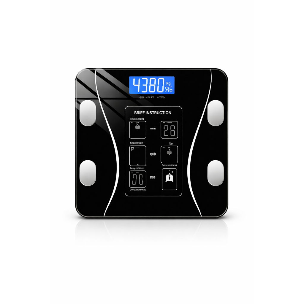 Balança Digital Bioimpedância 180kg Bluetooth Inteligente Mede IMC Gordura Corporal App